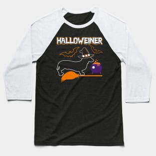 Happy halloweiner halloween costumes wiener dachshund gifts Baseball T-Shirt